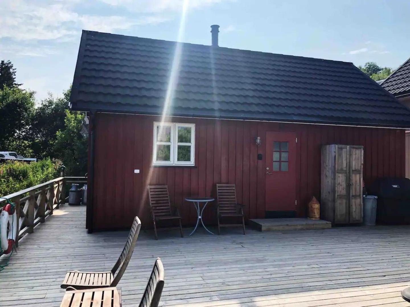 Nora'S Waterfront Cabin Svolvaer Ngoại thất bức ảnh